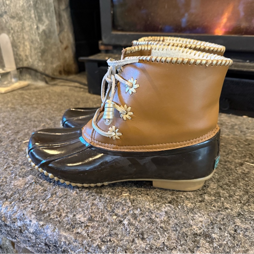 JACK ROGERS women’s Chloe Classic Rain Duck Boots - Picture 4 of 13